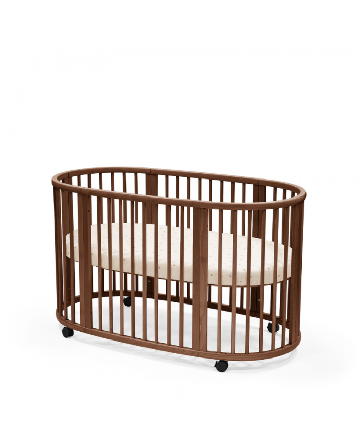 Stokke Sleepi Bed V3 Lenzuolo Sotto Flower Ecru