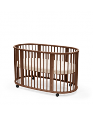 Stokke Sleepi Bed V3 Lenzuolo Sotto Flower Ecru