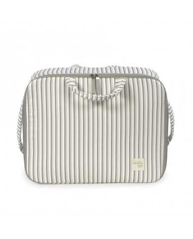 Pasito a Pasito Valigia per neonati - Linea Botton Stripes