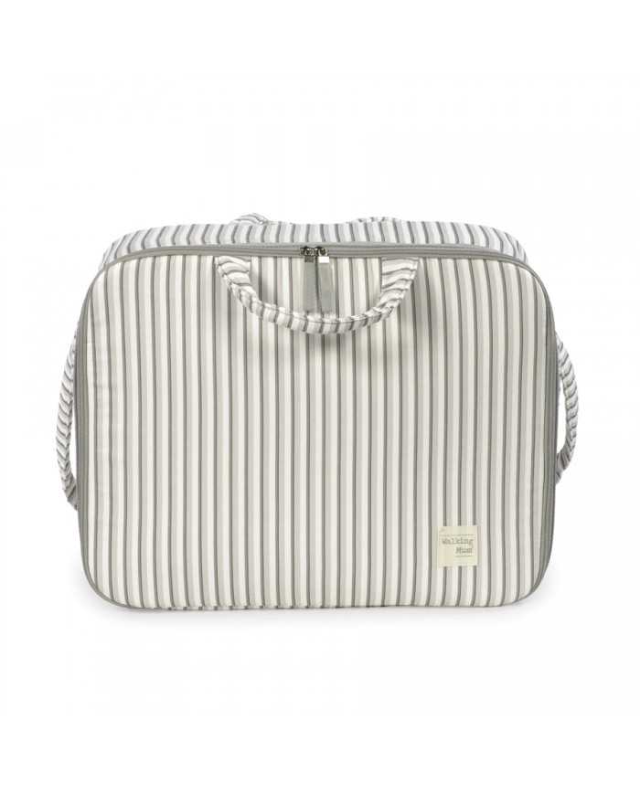 Pasito a Pasito Valigia per neonati - Linea Botton Stripes