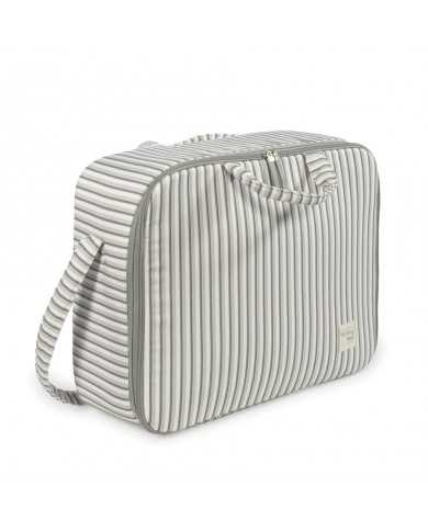 Pasito a Pasito Valigia per neonati - Linea Botton Stripes