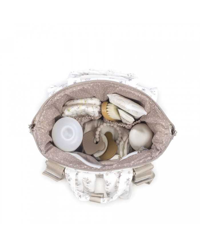 Pasito a Pasito Zaino Fasciatoio - Linea Botton Flowers