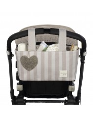 Pasito a Pasito Borsa Organiser - Linea Sintra Beige