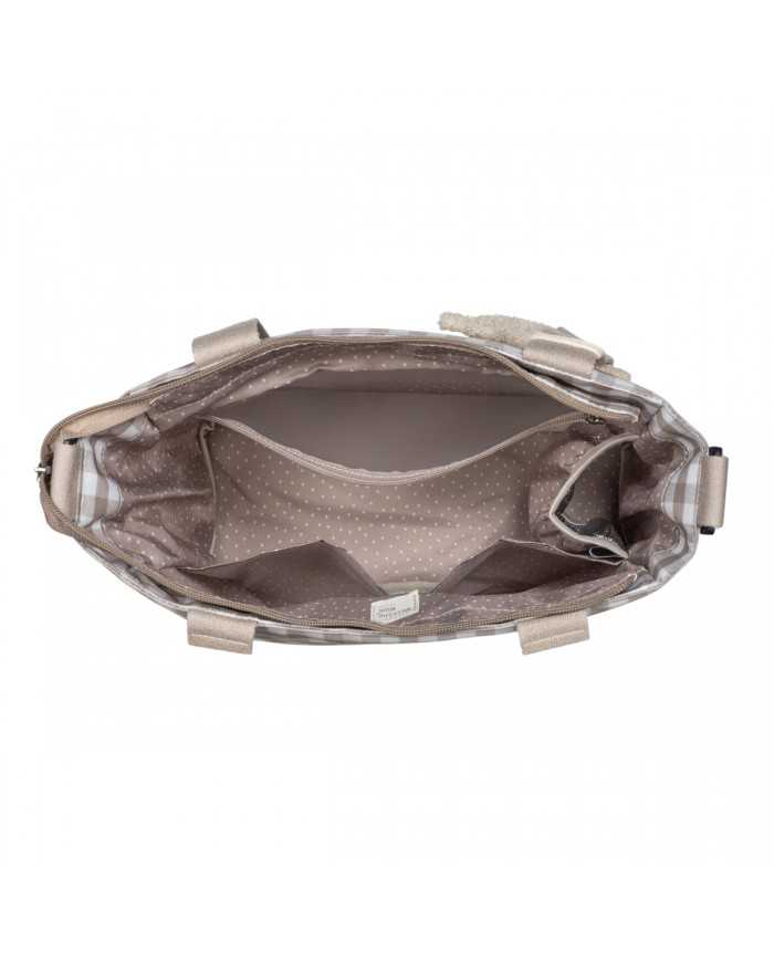 Pasito a Pasito Borsa Organiser - Linea Caetana Sabbia