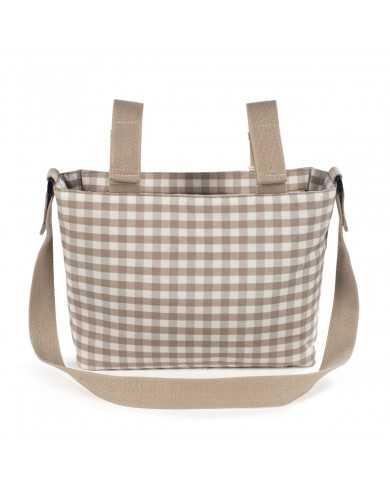 Pasito a Pasito Borsa Organiser - Linea Caetana Sabbia