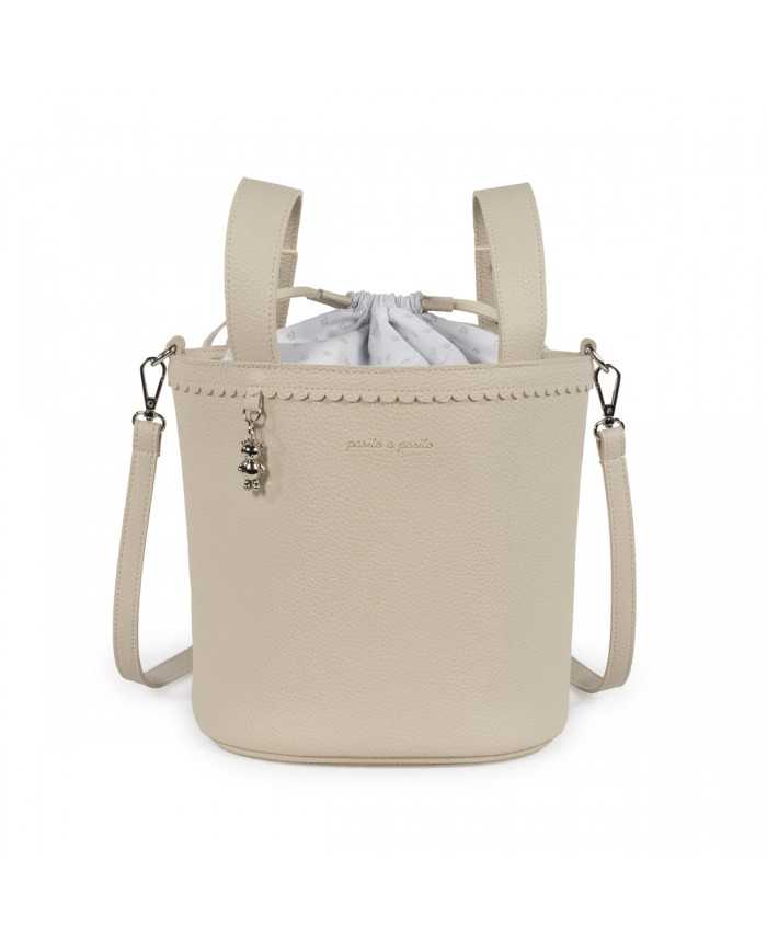 Pasito a Pasito Borsa a sacchetto - Linea Icon Cream
