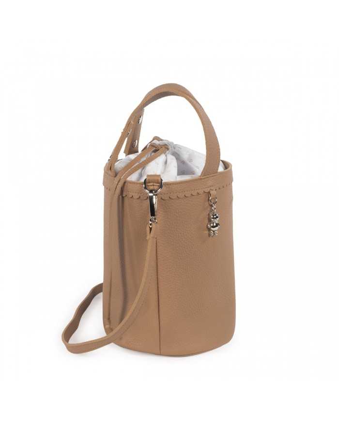 Pasito a Pasito Borsa a sacchetto - Linea Icon Caramel