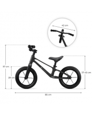Kinderkraft Bicicletta per Bambini ETER Nera