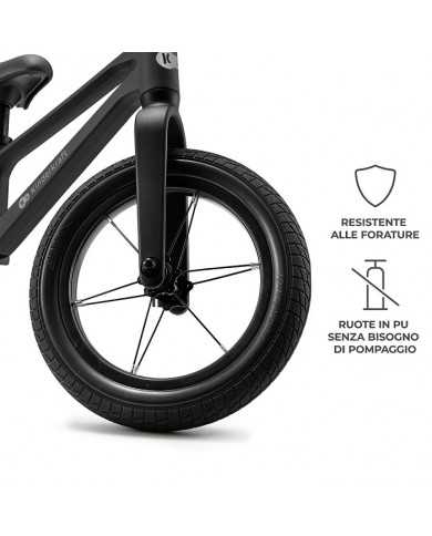 Kinderkraft Bicicletta per Bambini ETER Nera