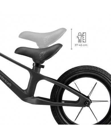 Kinderkraft Bicicletta per Bambini ETER Nera