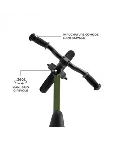 Kinderkraft Bicicletta per Bambini ETER Verde