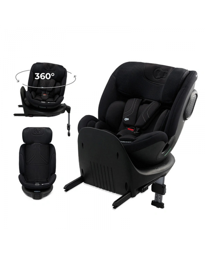 Kinderkraft Seggiolino auto 0-36kg XRIDER 2 I-size Nero