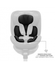 Kinderkraft Seggiolino auto 0-36kg XRIDER 2 I-size Nero