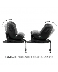 Kinderkraft Seggiolino auto 0-36kg XRIDER 2 I-size Grigio