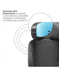 Kinderkraft Seggiolino auto 0-36kg XRIDER 2 I-size Grigio