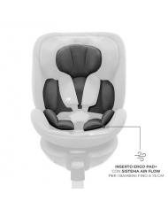 Kinderkraft Seggiolino auto 0-36kg XRIDER 2 I-size Grigio