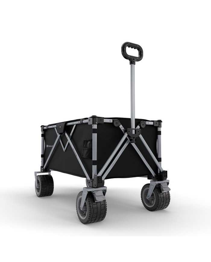 Kinderkraft Carrello da Trasporto Pieghevole ROLLSTER Nero
