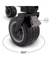 Kinderkraft Carrello da Trasporto Pieghevole ROLLSTER Nero