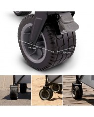 Kinderkraft Carrello da Trasporto Pieghevole ROLLSTER Nero