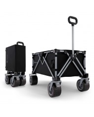 Kinderkraft Carrello da Trasporto Pieghevole ROLLSTER Grigio