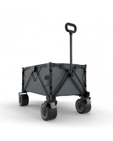 Kinderkraft Carrello da Trasporto Pieghevole ROLLSTER Grigio