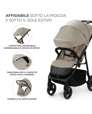 Kinderkraft Passeggino Leggero 0-25kg TRIG3 Beige