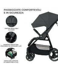 Kinderkraft Passeggino Leggero 0-25kg TRIG3 Grigio