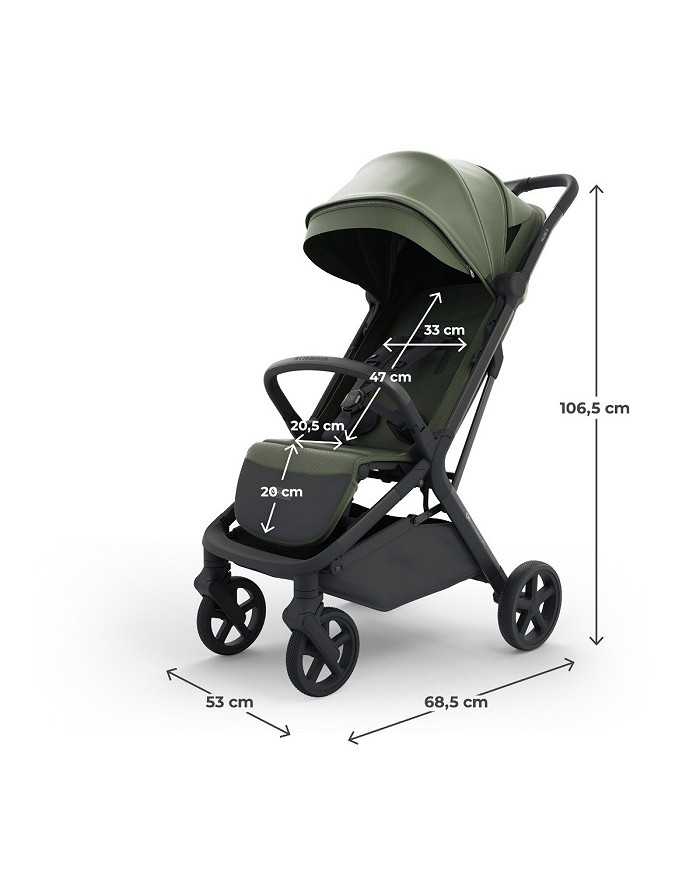 Kinderkraft passeggino leggero NUBI3 Verde