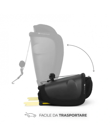 Kinderkraft Seggiolino auto 9-36kg FIX2GO Nero