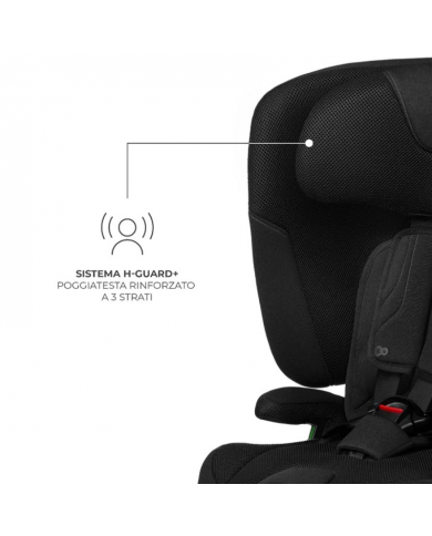 Kinderkraft Seggiolino auto 9-36kg FIX2GO Nero