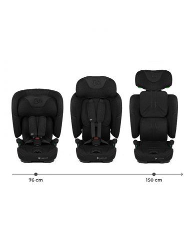 Kinderkraft Seggiolino auto 9-36kg FIX2GO Nero