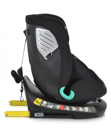 Moni Seggiolino Auto i-Size Quill Black