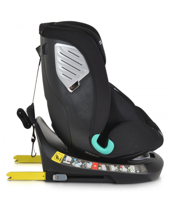 Moni Seggiolino Auto i-Size Quill Black