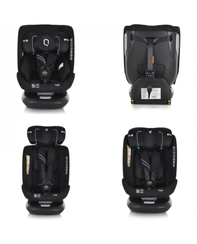 Moni Seggiolino Auto i-Size Quill Black