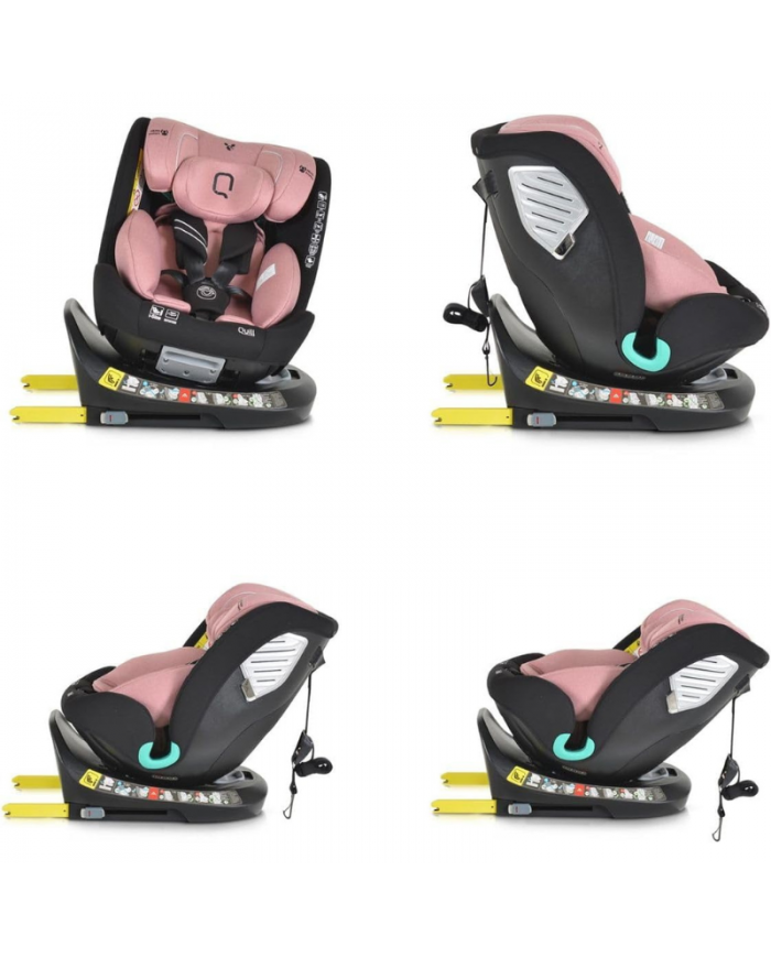 Moni Seggiolino Auto i-Size Quill Pink
