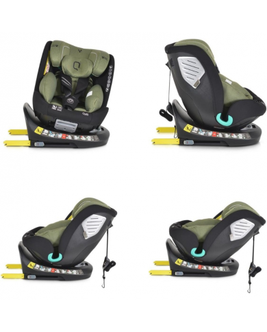 Moni Seggiolino Auto i-Size Quill Green