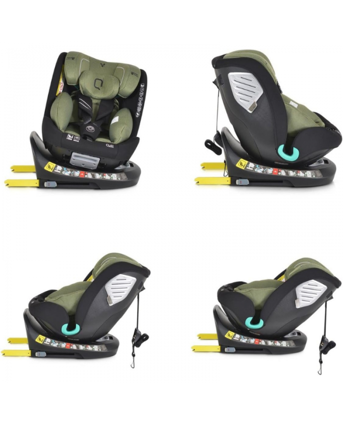 Moni Seggiolino Auto i-Size Quill Green