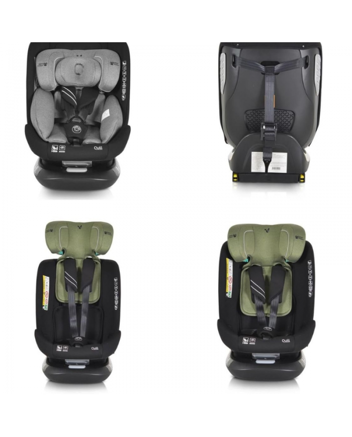 Moni Seggiolino Auto i-Size Quill Green