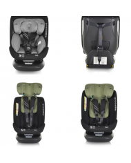 Moni Seggiolino Auto i-Size Quill Green