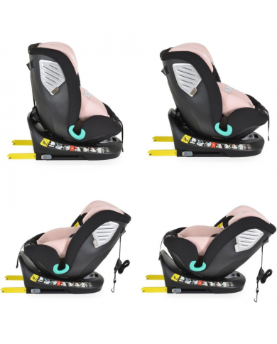 Moni Seggiolino Auto i-Size Serengeti Pink