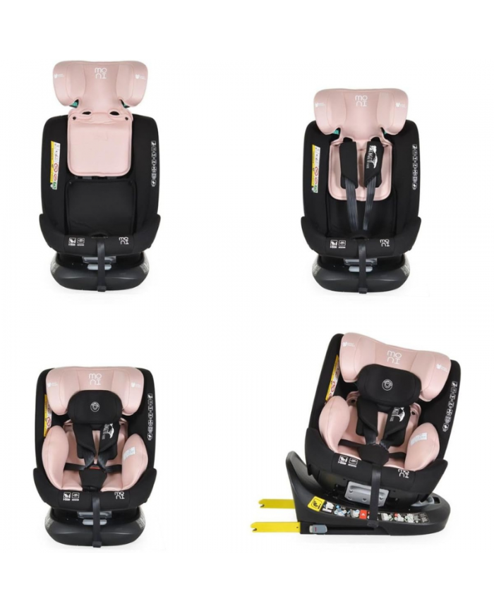 Moni Seggiolino Auto i-Size Serengeti Pink
