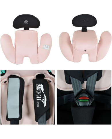 Moni Seggiolino Auto i-Size Serengeti Pink