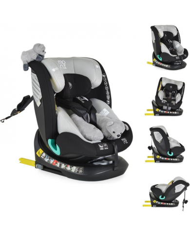 Moni Seggiolino Auto i-Size Serengeti Grey
