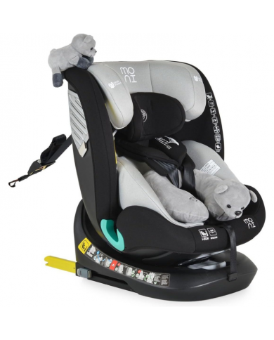 Moni Seggiolino Auto i-Size Serengeti Grey