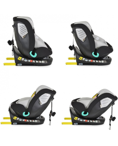 Moni Seggiolino Auto i-Size Serengeti Grey