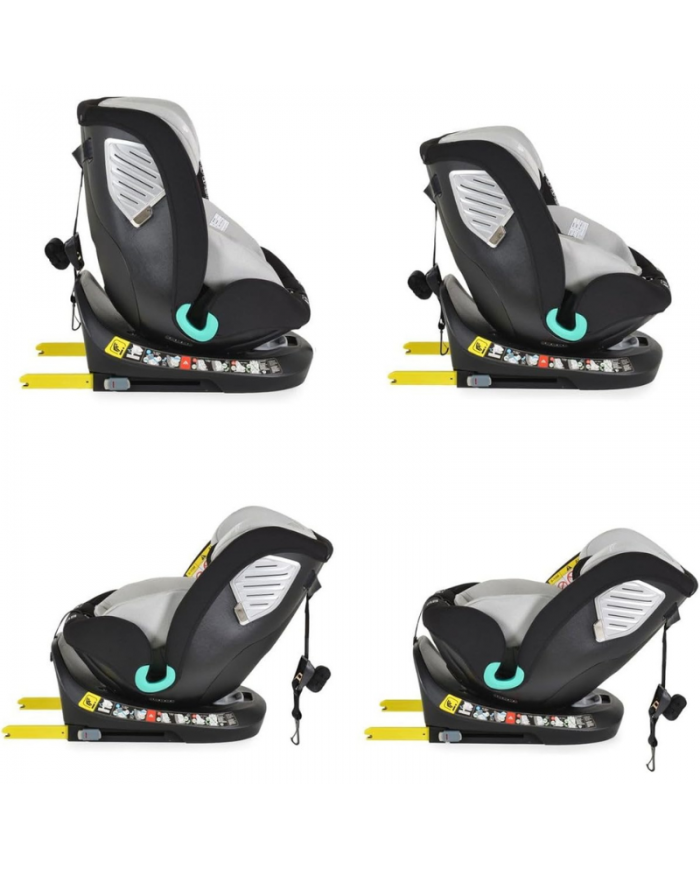 Moni Seggiolino Auto i-Size Serengeti Grey