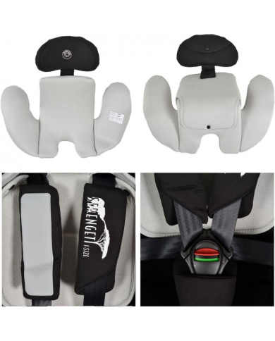 Moni Seggiolino Auto i-Size Serengeti Grey