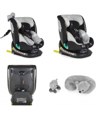 Moni Seggiolino Auto i-Size Serengeti Grey