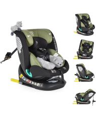 Moni Seggiolino Auto i-Size Serengeti Black