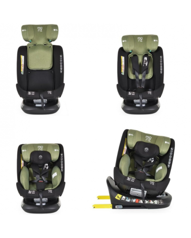 Moni Seggiolino Auto i-Size Serengeti Green